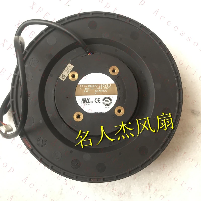 D  1pcs  FOR AVC BNTA1769Y8U 48V 1.48A 17CM 4-Wire PWM Waterproof Turbo Fan
