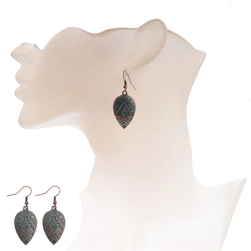 Simples clássico balançar brincos pendurados para mulheres vintage estilo boêmio jóias acessórios moda feminina earri