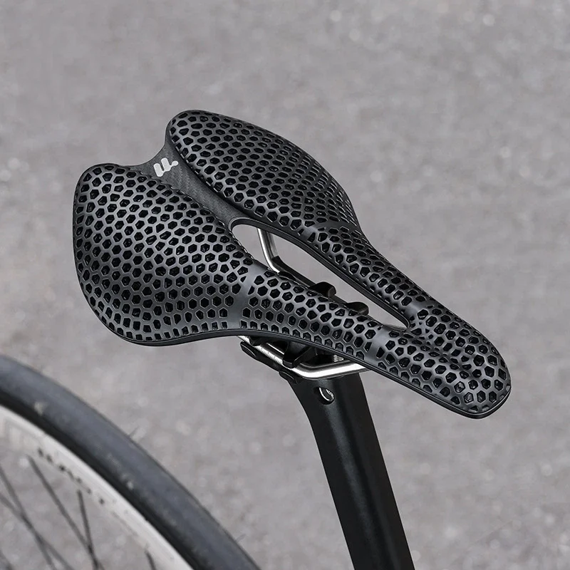 

Велосипедное седло с 3D принтом, сверхлегкое велосипедное сиденье из углеродного волокна, амортизирующая дышащая подушка для велосипедного сиденья для шоссейного велосипеда MTB