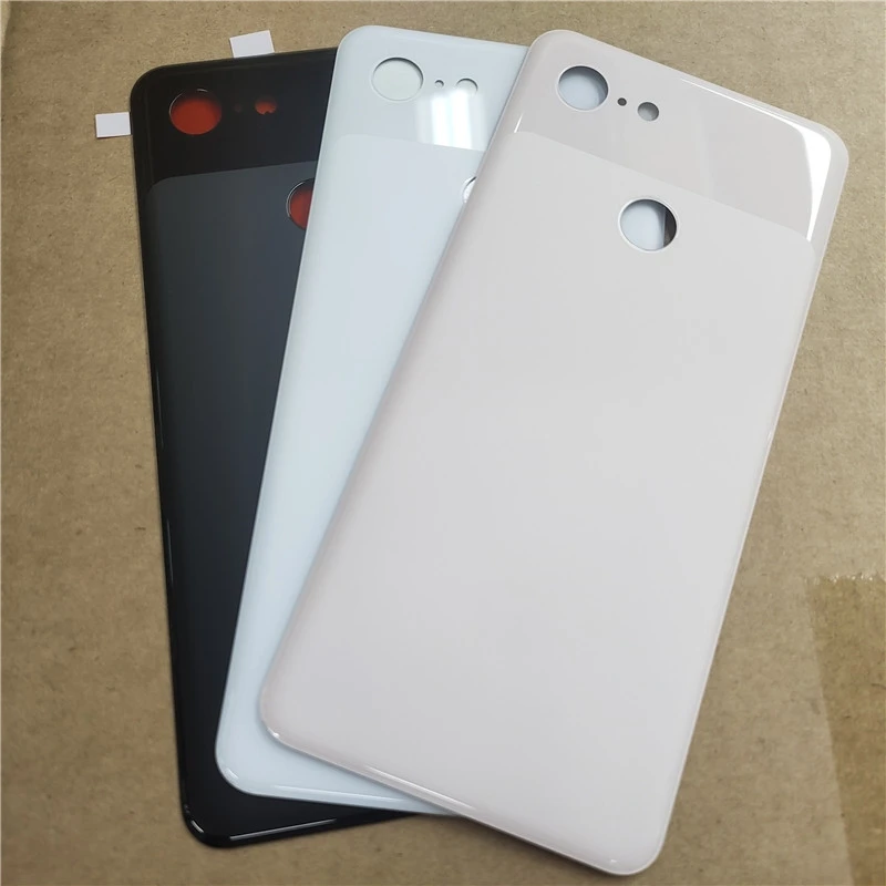 New Glass Back Cover For Google Pixel 3 XL Battery Cover Pixel3 Back Door Housing Case Replacement