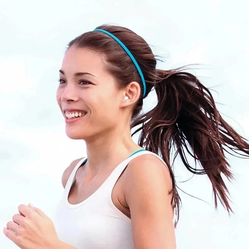 Écouteurs invisibles Mini écouteurs Bluetooth TWS sans fil avec Microphone appel HD écouteurs semi-intra-auriculaires réduction du bruit