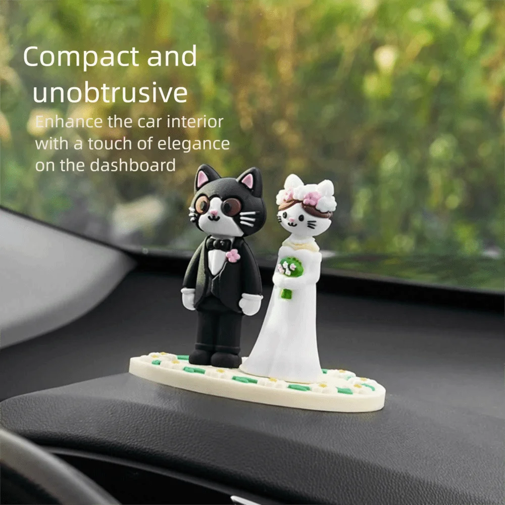Bride Groom Car Ornaments Festive Style Floats Design Wedding Decoration Ornaments Room Decor Wedding Theme