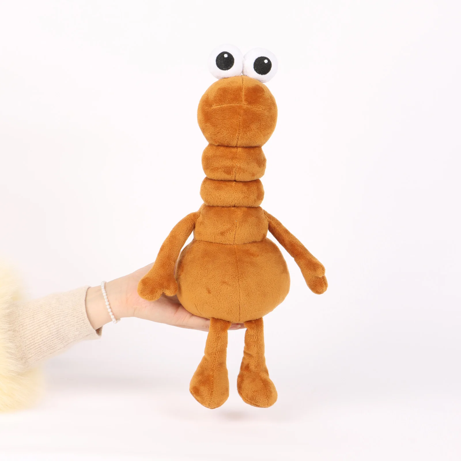 

Hot In Stock Marcus The Worm Plush Doll Cute Anime Peripherals Toy Birthday Christmas Gift