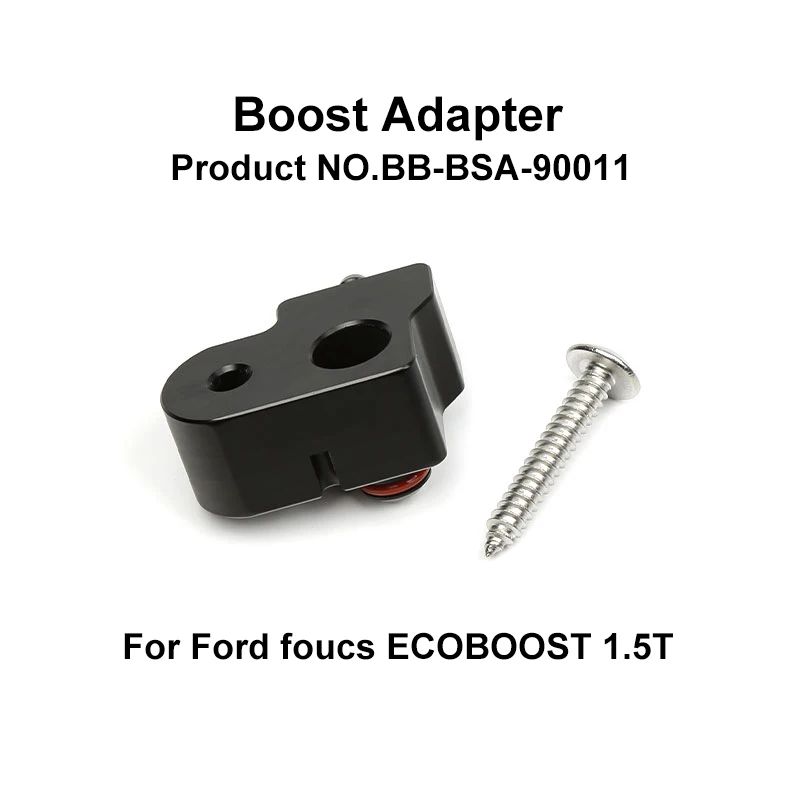 

Turbo Boost Tap Vacuum Adapter For Ford Ecoboost 180 Focus Mondeo Kuga 1.5T Engine Aluminum Alloy Boost Sensor BB-BSA-90011