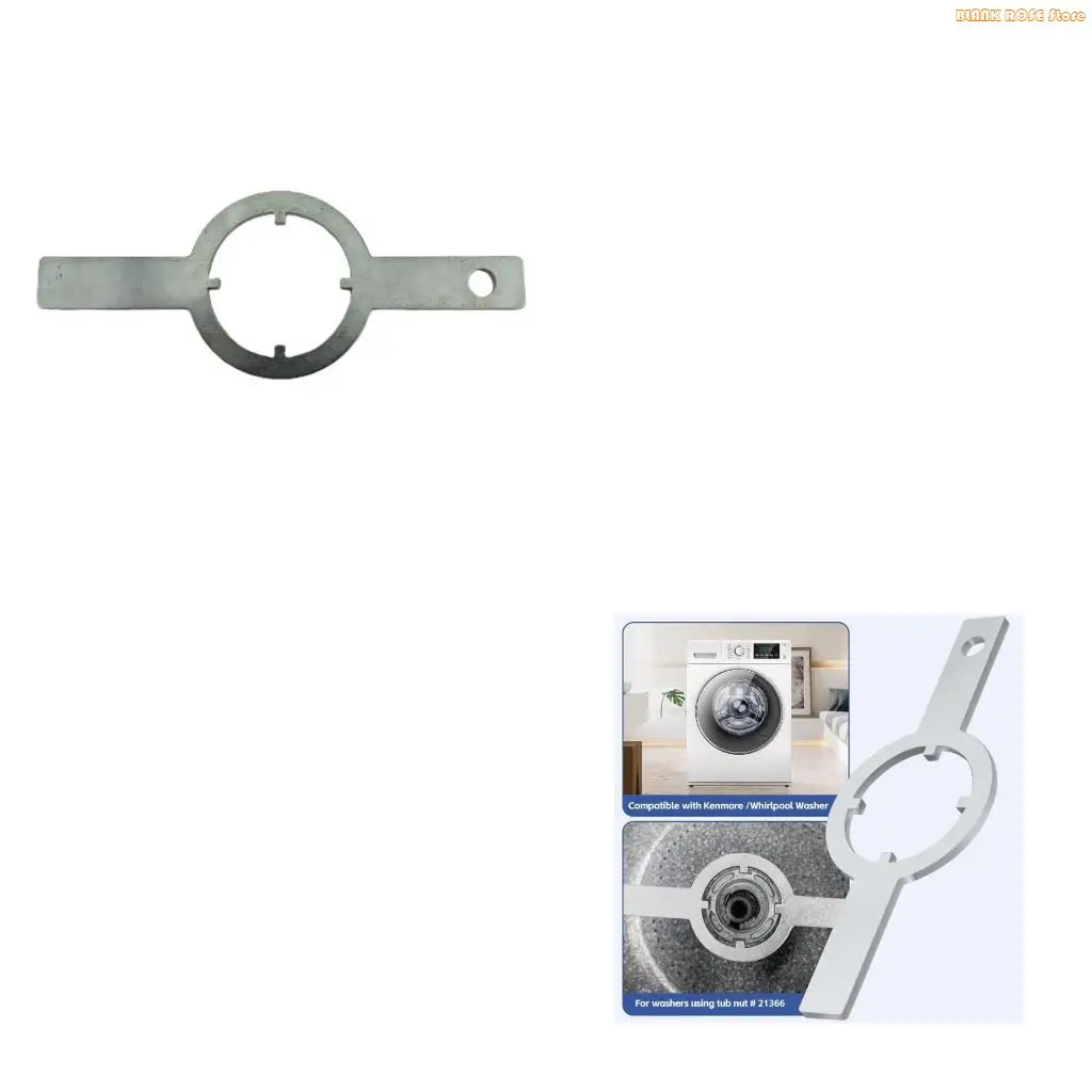 K1AE Metal Tub Nut Spanner Washer Maintenance Washer Tool Wrench Nut Replacement