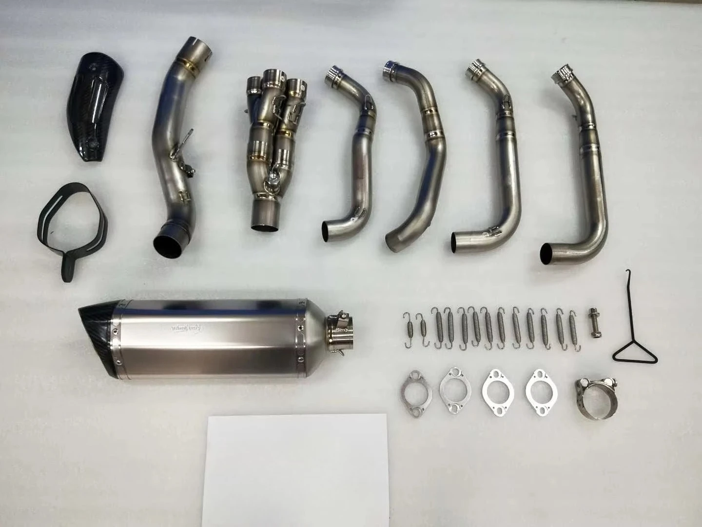 Titanium High Performance Motorcycle Exhaust Muffler Pipe System for  Ninja 1000 Z1000SX