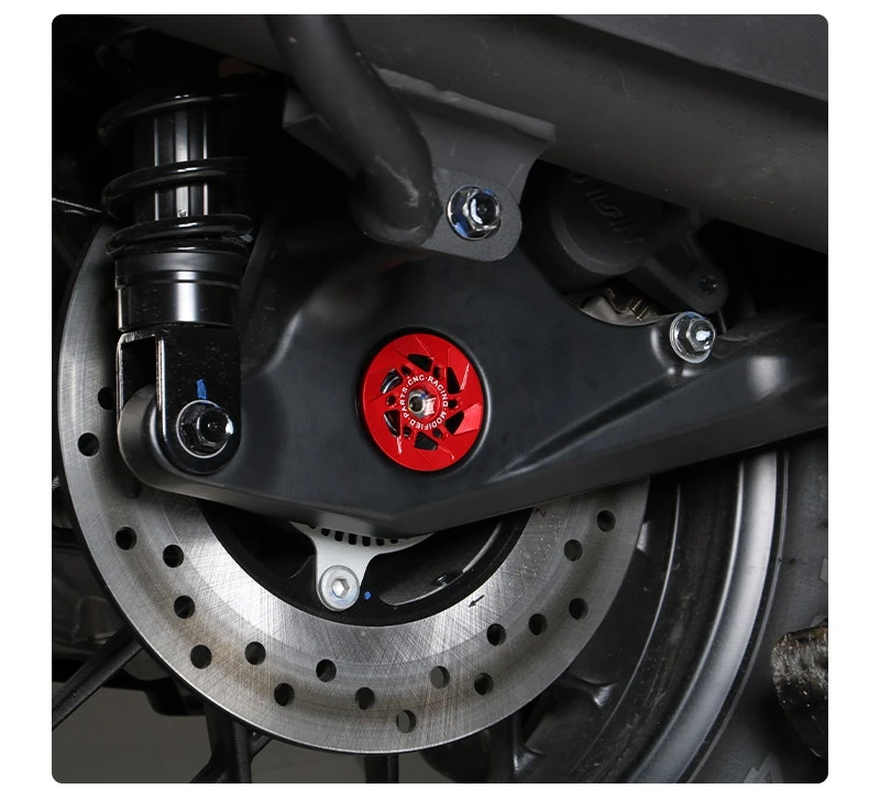 for Zontes 368g 368D 368K 368E 368m 2026 high quality Rear Axle Screw Decorative Cover,Rear Wheel Large Nut Anti-Rust Protective