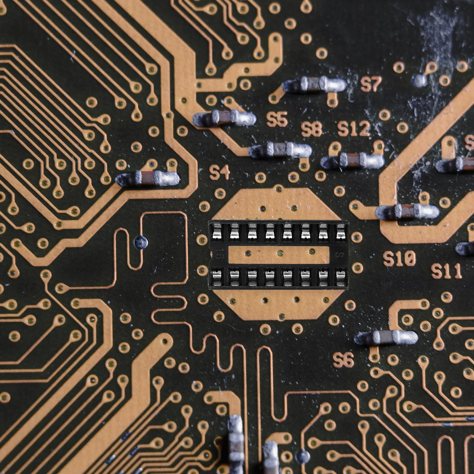 

30Pcs 16pin Ic Sockets Dual Row Dip Ic Socket for Breadboard Sturdy Material Versatile Option Electronic Components
