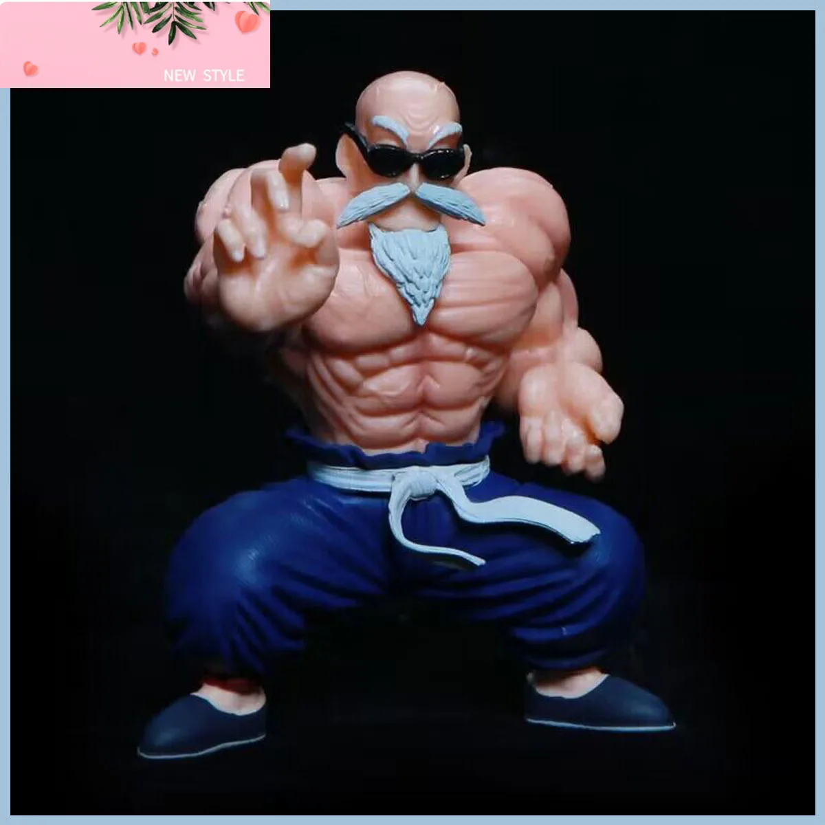 

10cm Dragon Ball Master Roshi Figure Kame Sennin Figurine PVC Action Figures Collection Model Decoration Toys Birthday Gift