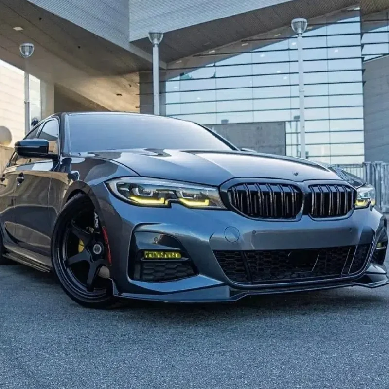 Gelbe Angel Eye DRL-Boards für 2019–2022 BMW 3er G20 320i 330i M340i LED-Scheinwerfer-Tagfahrlichtmodule – Detail 3
