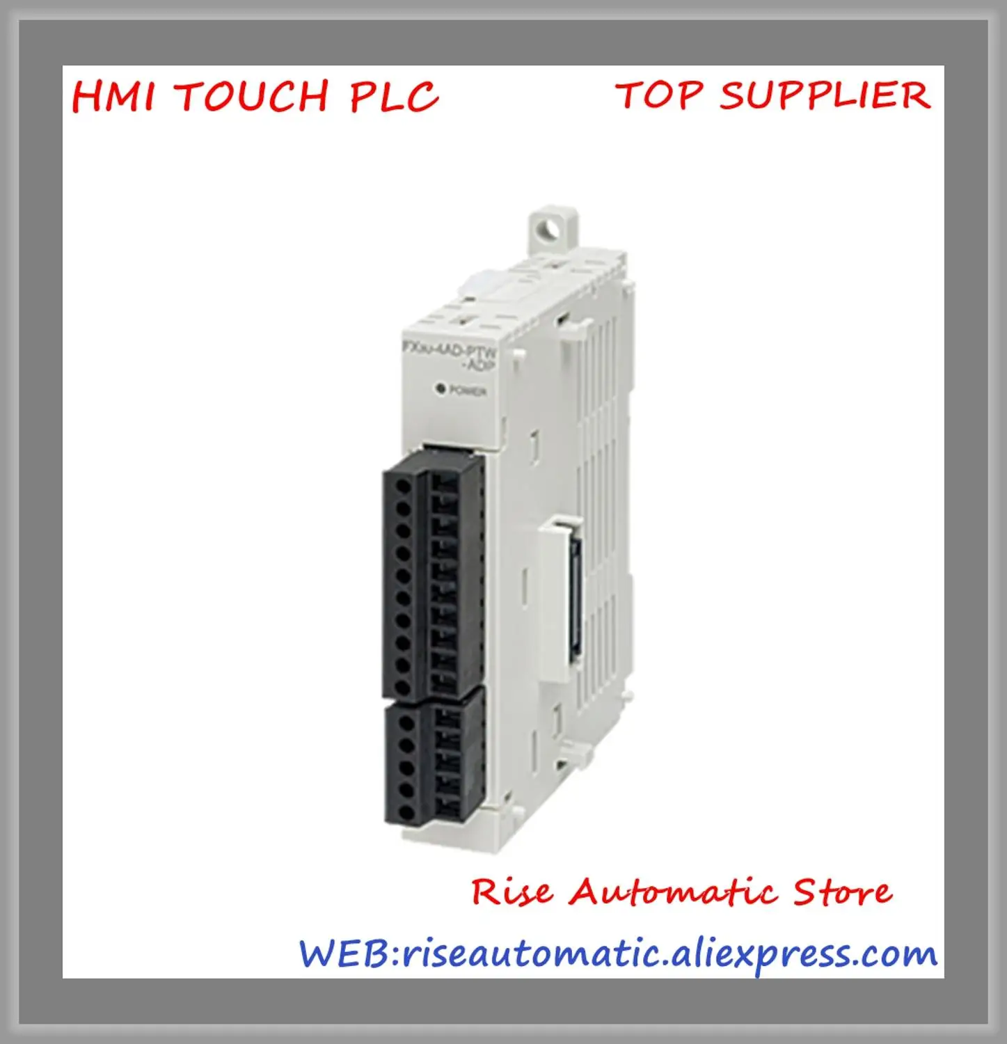 FX3U-4AD-PTW-ADP PLC Analog Special Adapter New Original