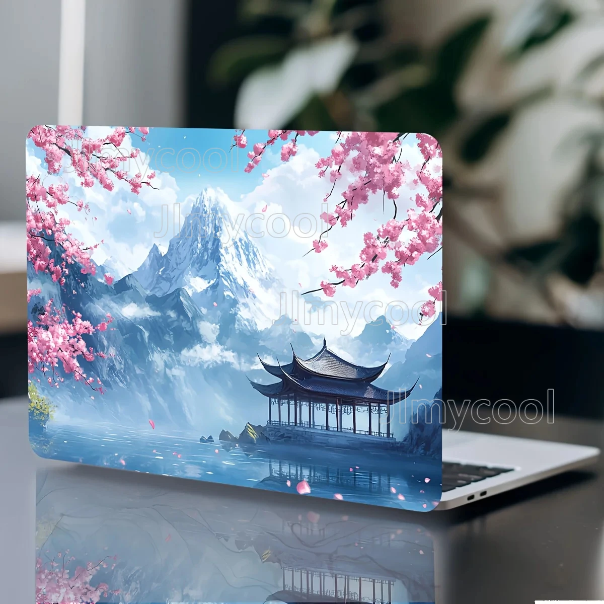 Vinyl Laptop Shell Landscape Stickers 2 Pieces/set Scratch Resistant DIY Art Protective Cover Universal Netbook Skin Stickers