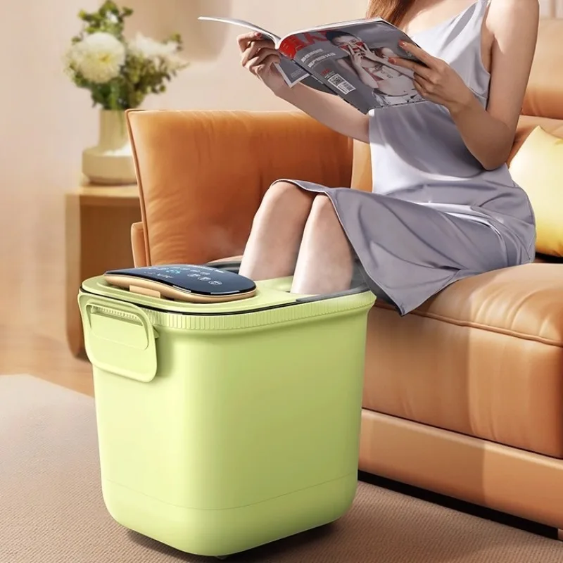 

Fully Automatic Massage Heating Footbath Machine Fumigation Foot Bath Bucket Electric Constant Temperature Foot Spa Basin