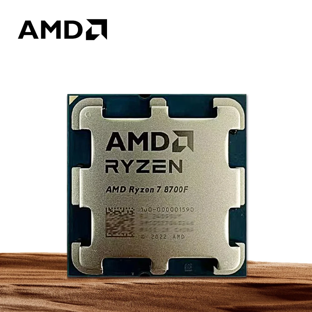 AMD Ryzen 7 8700F 8-Core 16-Thread New 4.1GHz L3=16M Processor 65W Socket AM5 4NM DDR5 R7 8700F but without cooler