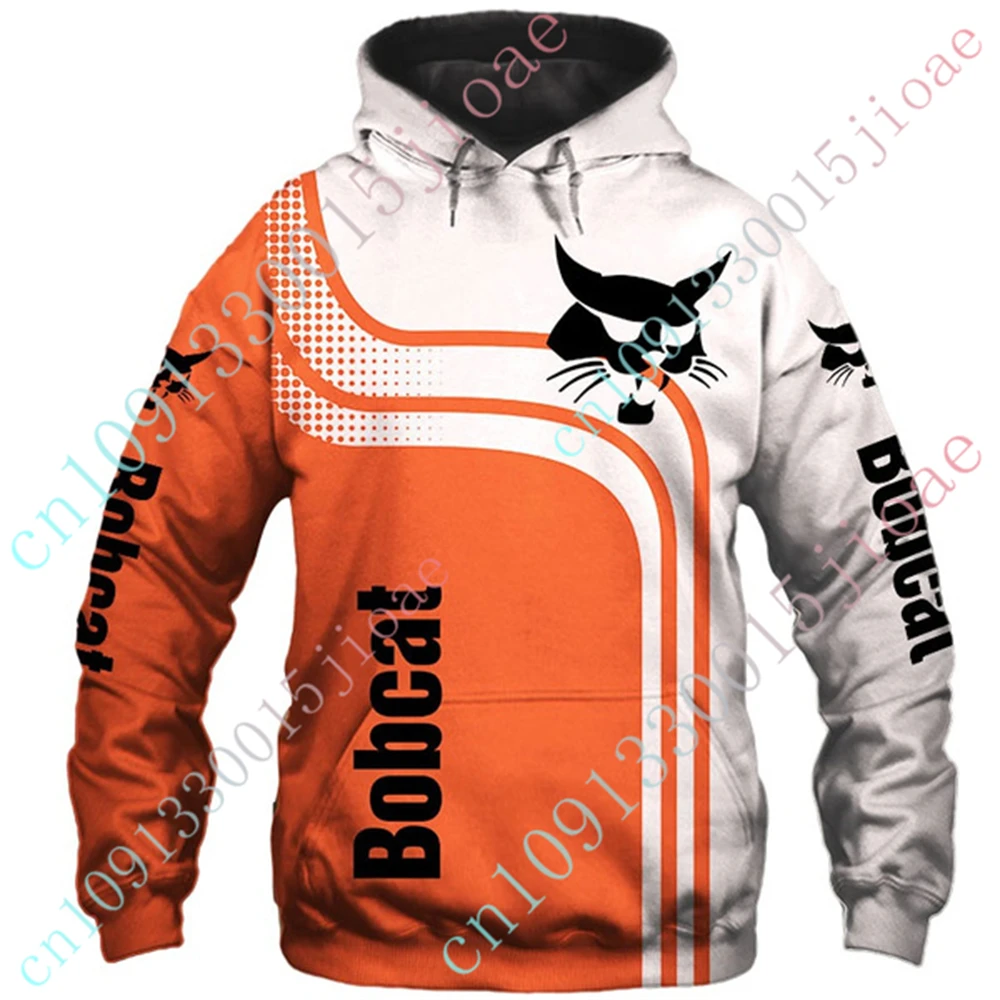 

Bobcat Clothing Harajuku Sweatshirt Casual Oversize Zip Hoodies Unisex Pullover Top Anime Hoodies For Men Women Custom Logo