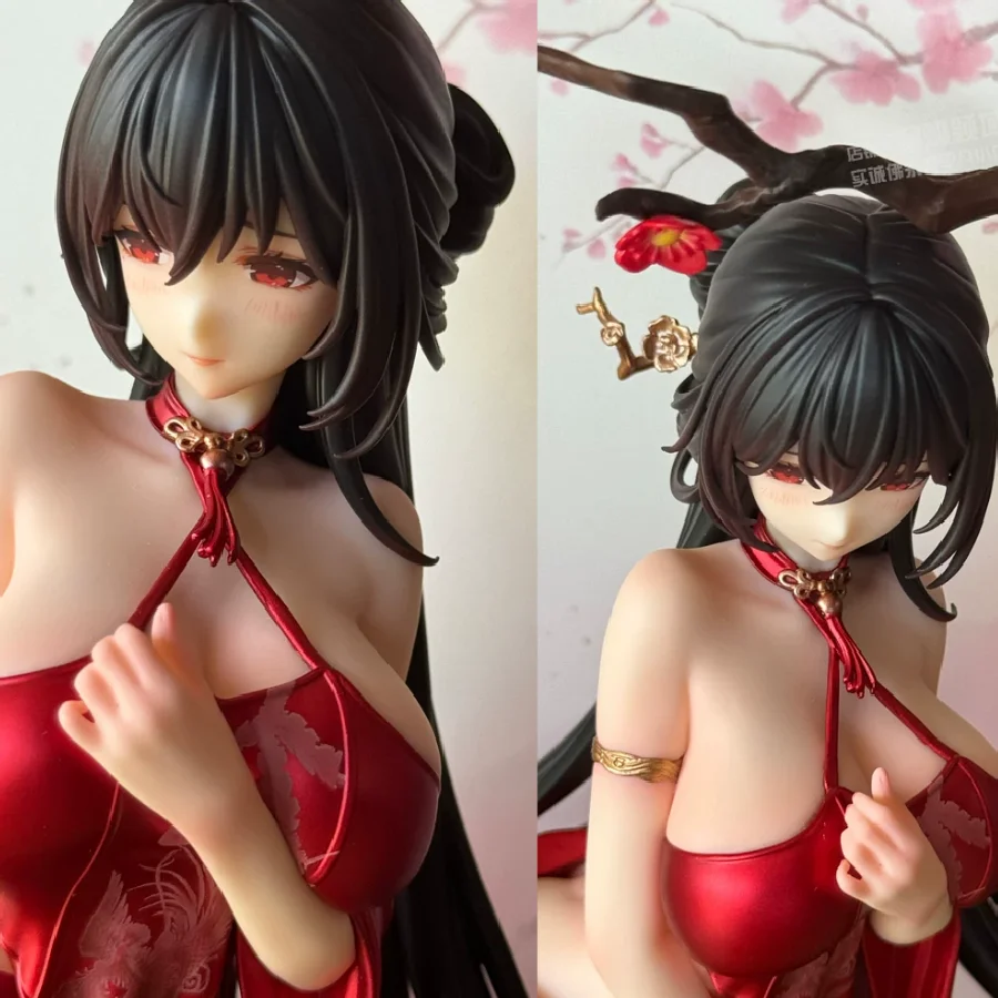 

Genuine Bearpanda High-Quality Version Luohong 1/6 Scale Figure, Red Hanfu & Cheongsam, Elegant Mature Female Character