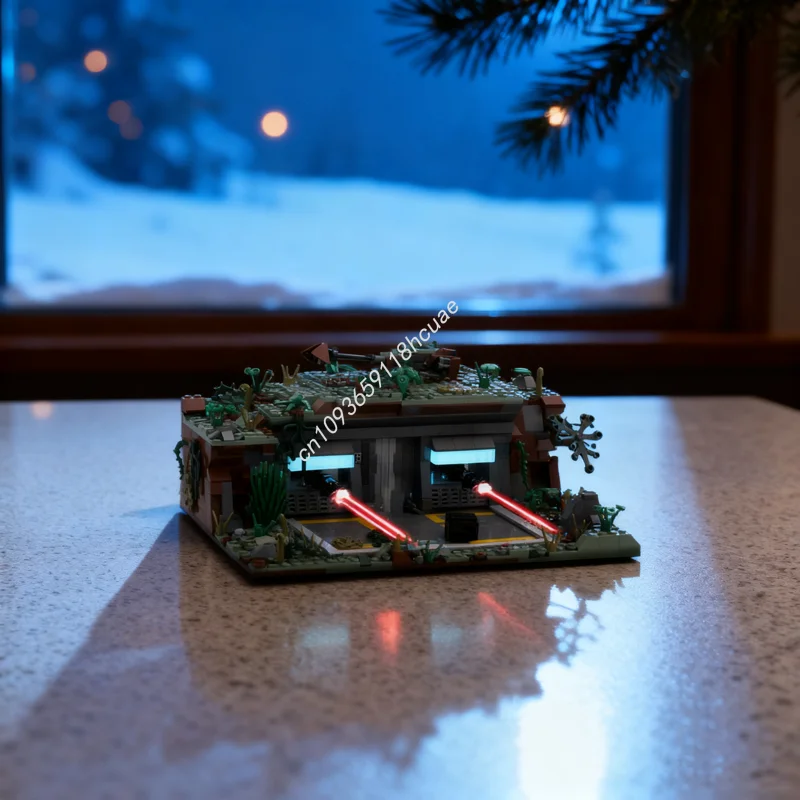 

1049 шт. MOC SW Base Outpost Кашиик PDF Звезда Модель Строительство Рождественский подарок Блоки Игрушка DIY Творческая идея Образовательный кирпич Дети