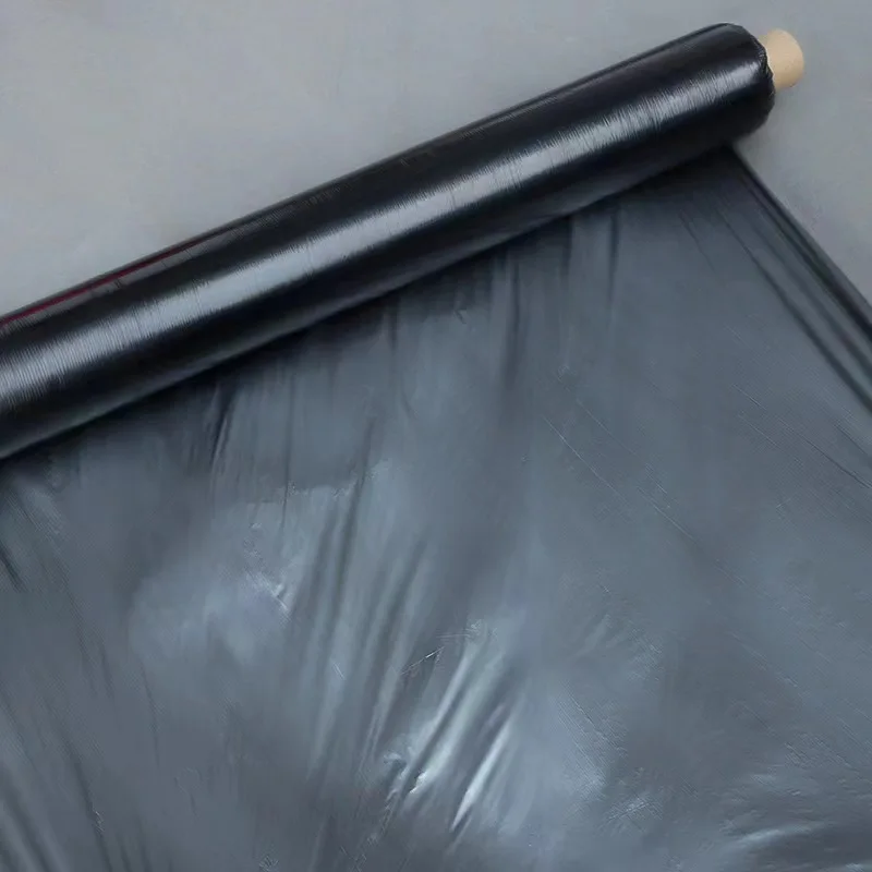 2025年農業用反射ブラック/シルバーポリエチレンポリマルチフィルム雑草マットバリアプラスチックグランドカバー（防草マット）