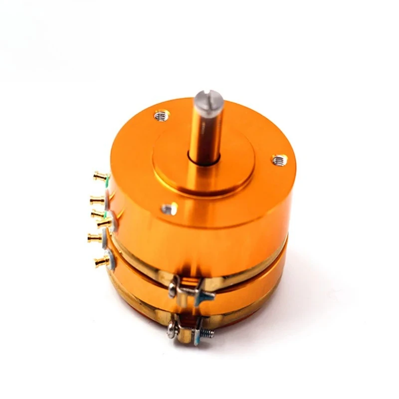 Dual Gang Position Conductive Plastic Potentiometer 2WDD35D4 2K,4k,10k,20k, 0.1%