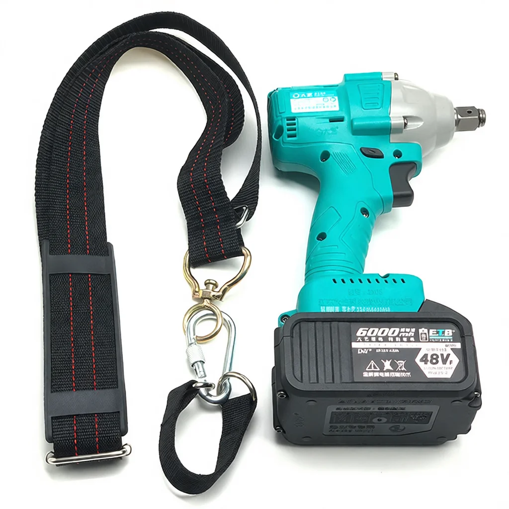 Ergonomic Power Tool Sling Belt Adjustable Shoulder Harness For Electric Impact Wrench Protective Support Equipment