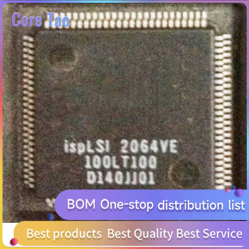 1PCS/LOT ISPLSI-2064VE-100LTN100 ISPLSI-2064VE  QFP100 Field programmable gate array