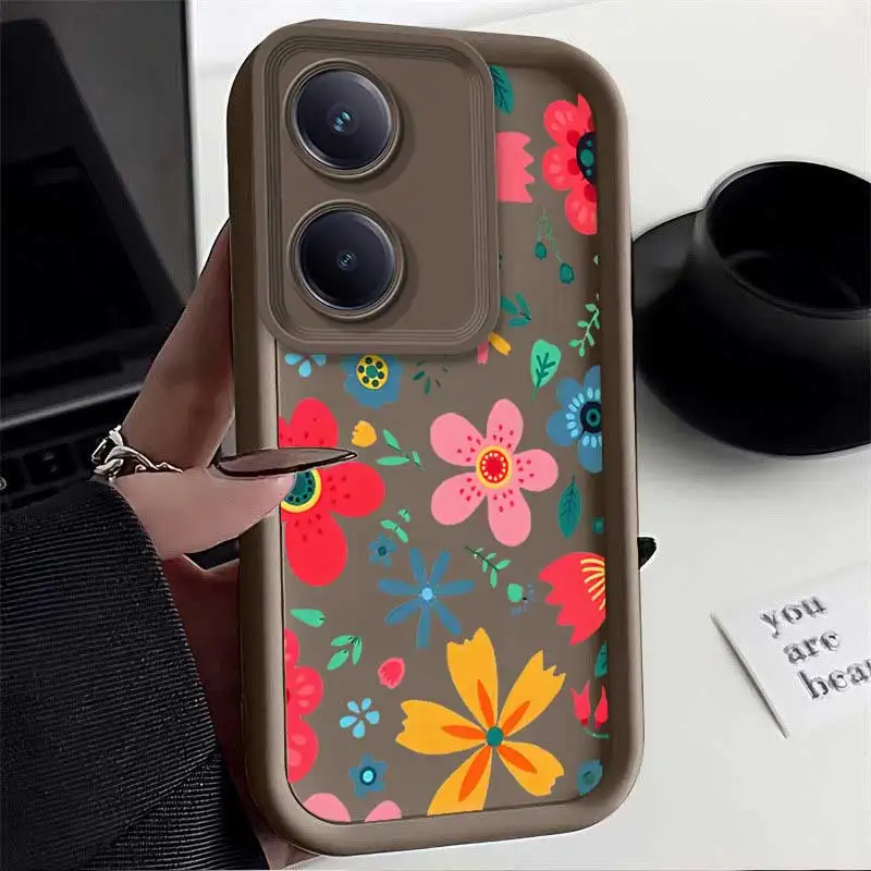 Y100 Colorful Rainforest Sky Eye Ladder Phone Case For VIVO Y27 Y22 Y21 Y20 Y19 Y17 Y16 Y15 Y12 Y12S Y11S Y11 Y5S Y03 Y02 Y02S