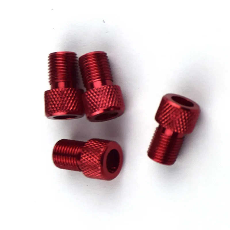 AliExpress 4PCS Aluminum Bike Valve Adapter Convert Presta to Schrader Bicycle Pump Air Nozzle for Tube Cycling Accessories Tool