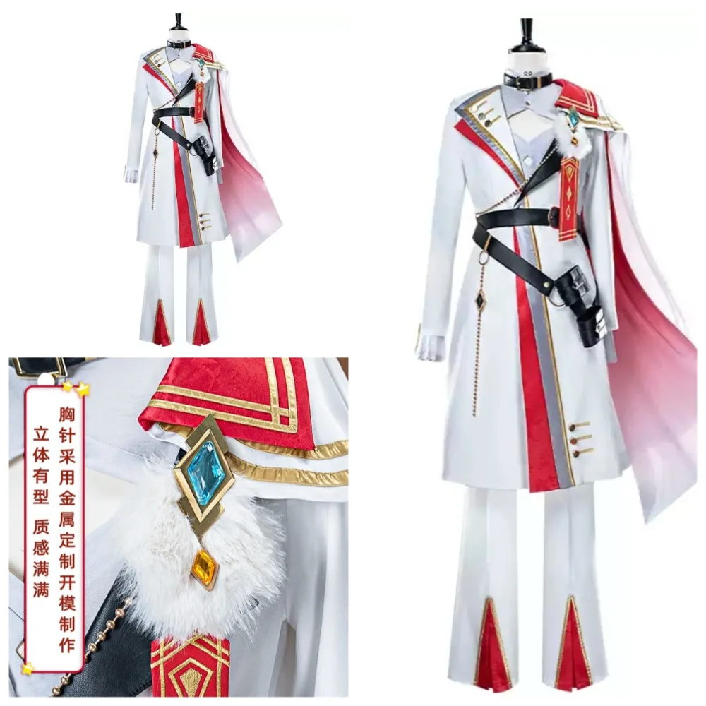 

Костюм для ролевых игр Hiiro Aoi Yuta, мужской комплект на Хэллоуин, полный комплект униформы, индивидуальный пошив для взрослых