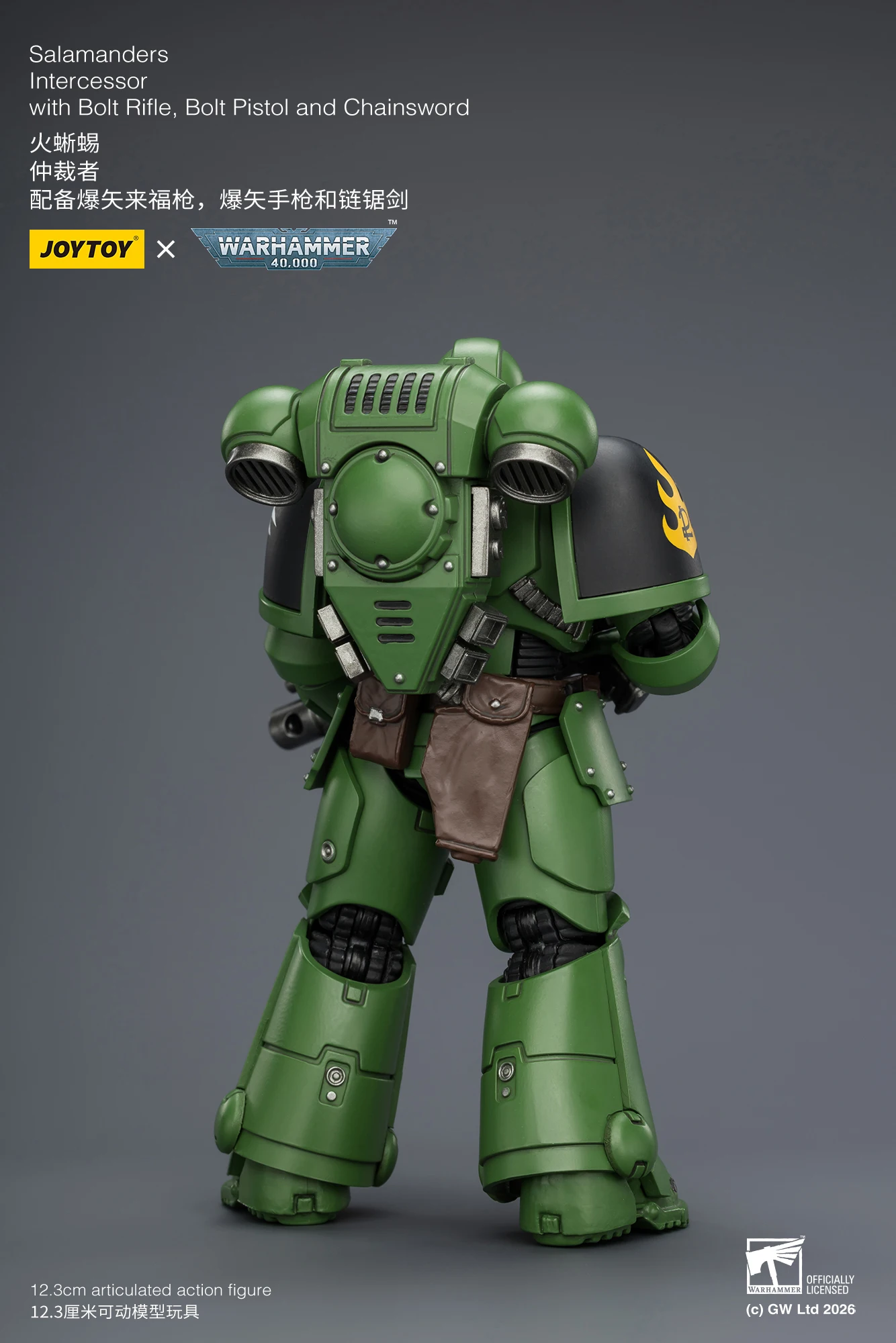 1/18 JOYTOY Actionfigur 40K Ultramarines Imperial Fists Blood Angels Intercessor Anime-Modell Sammlerstück – Detail 27