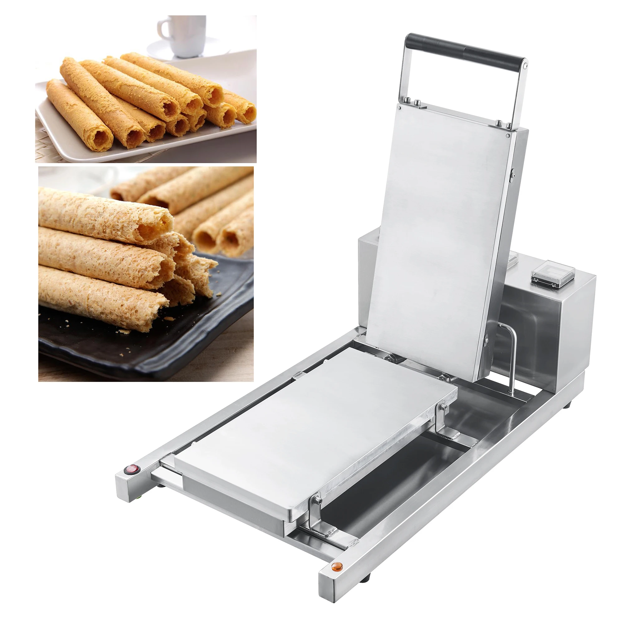 Commercial Durable Safe Electric Waffle Making Machine Quickly Baking Children's  Roll Cone Making Machine