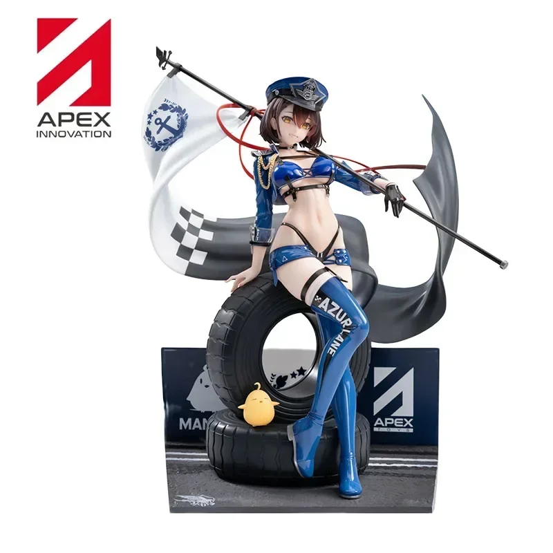 In Stock Azur Lane Game Anime Figures Original APEX-TOYS USS Baltimore 1/7 Model Swift Blue Star Ver. Ornaments Collection Toys