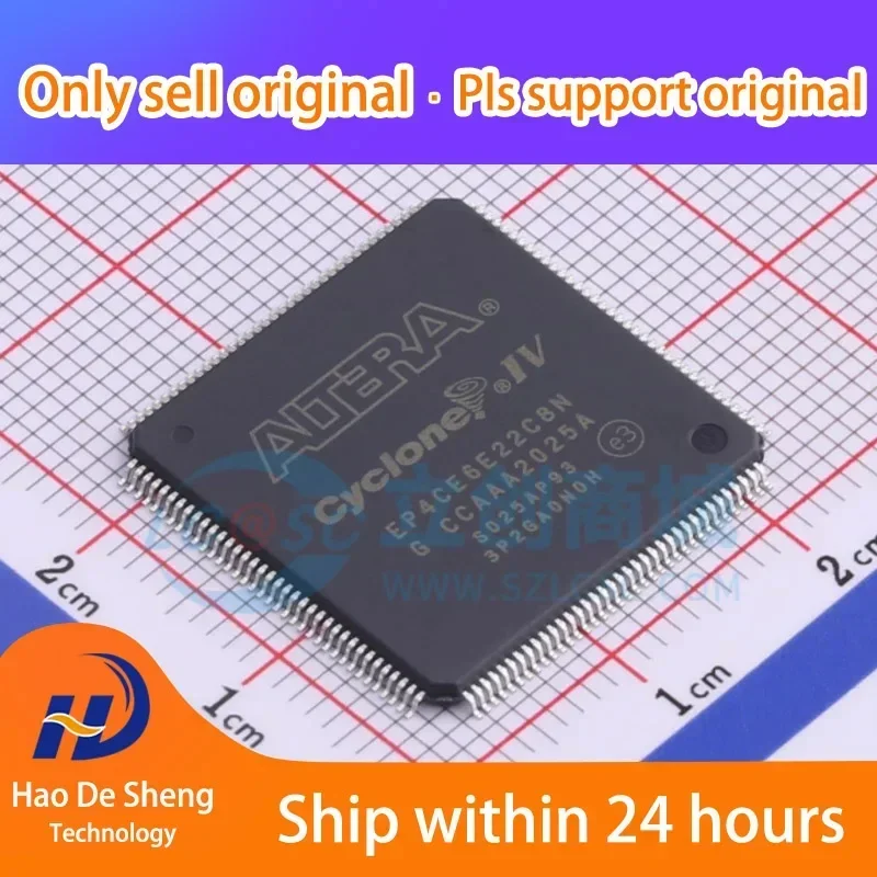 

1 шт./лот EP4CE6E22C8N PQFP-144 новый оригинальный в наличии