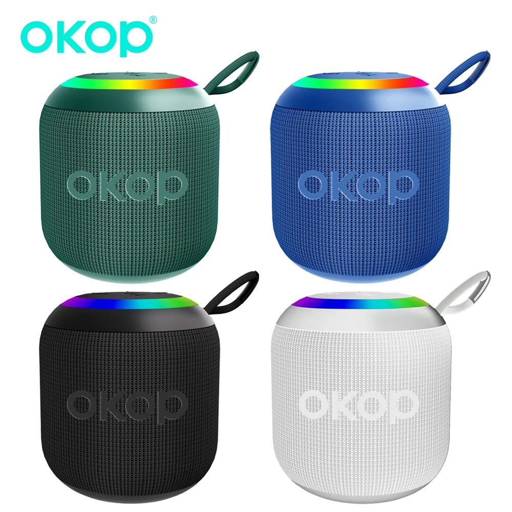 

OKOP Bluetooth Speaker,Outdoor Portable Speaker,High Sound Quality Large Volume Card Speaker,Home AI Small Speaker USB TF AUX