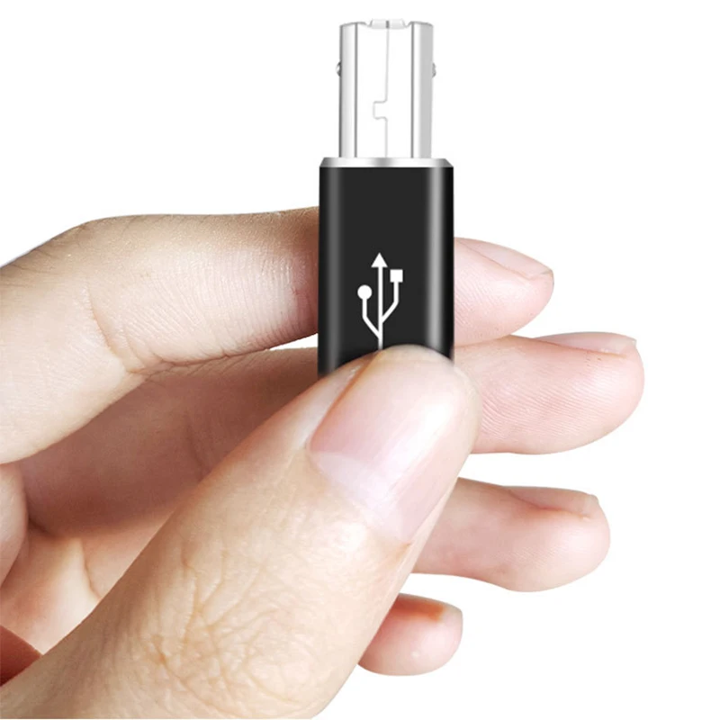 USB C to USB B 2.0 for MIDI Controller Data Transfer Male to Female Type C to B Adapter for HP/Epson/Canon Printer Scanner view 5
