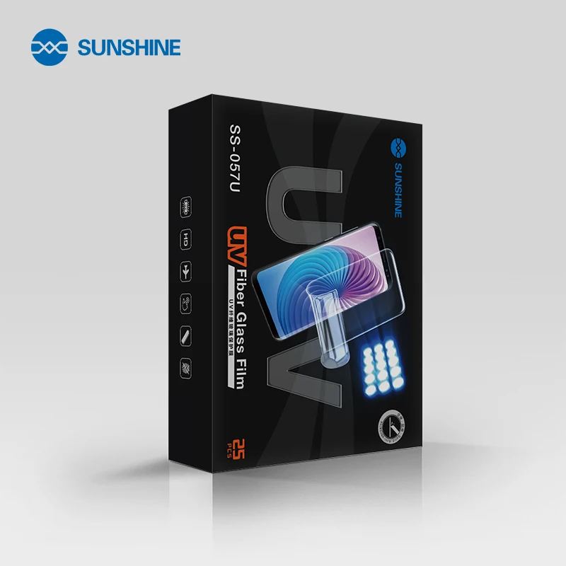 SUNSHINE SS-075U/SS-057U Szklana folia hydrożelowa Pełne pokrycie / Ekran przeciwwybuchowy / Ultra-czuły / Bezbarwny metal