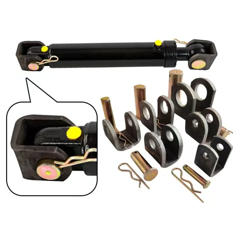 

The lifting lug is welded and fixed with the U shaped lifting lug cylinder base bracket pin shaft fitting earring Y shaped fork