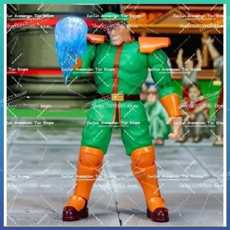 Op voorraad: Jada Toys Ultra Street Fight II Baison, Akuma, T. Hawke, Violent Ken, RYU, Guile – 15 cm actiefiguur, verzamelobject.
