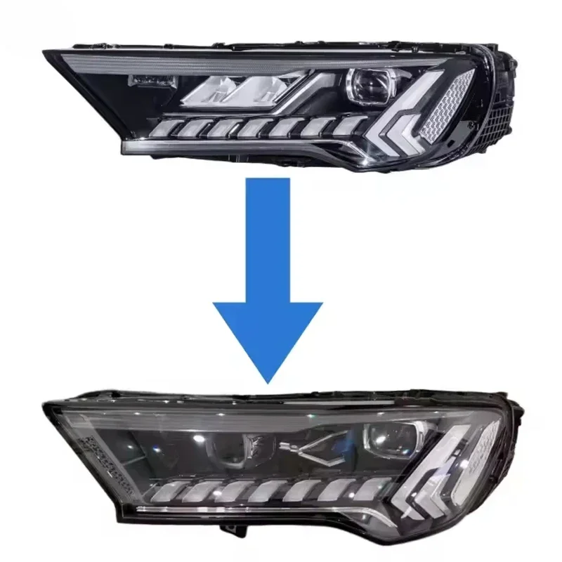 Factory direct sales-For Aud LED Upgrading AUD  Laser modified headlight -Low Upgrading High Direct plug-in