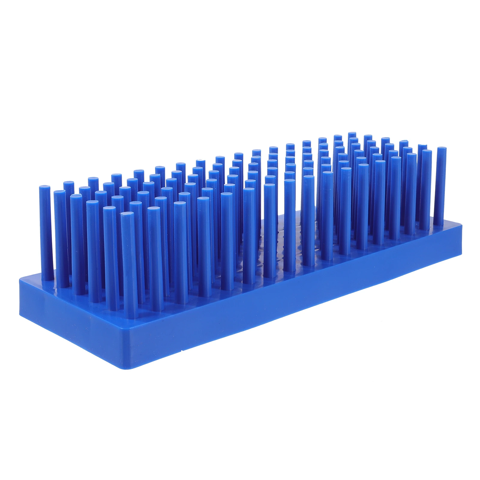 

Test Tube 102 Pegs Plastic Drying Stand Random Storage Laboratory Large Laboratory Test Tube Holder Capacity