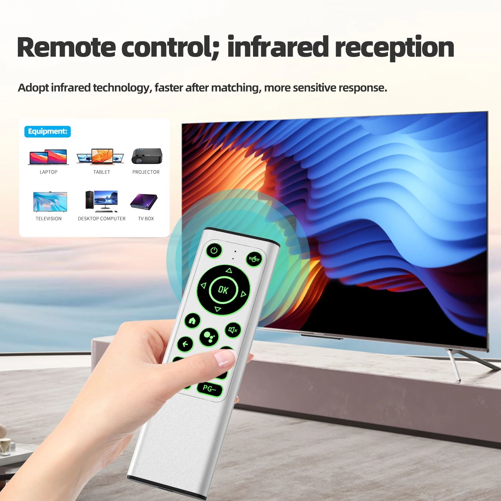 X9 RGB BT Remote Control 2.4G Wireless Air Mouse Backlit Battery Mini Keyboard For Android Smart TV BOX PC Tablet Projector