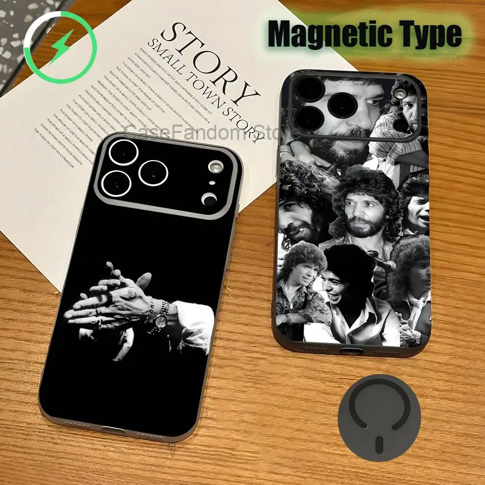 

C-Camaron De La Isla For iPhone 17,16,15,14,13,12,11,Pro,Max,Plus Transparent gray Phone Case Magnetic Wireless Charging