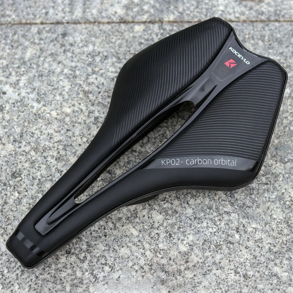 KOCEVLO Dimension 143 Carbon Saddle Ultralight 120g Breathable Comfortable Seat Cushion Bike Racing Saddle Carbon Rails