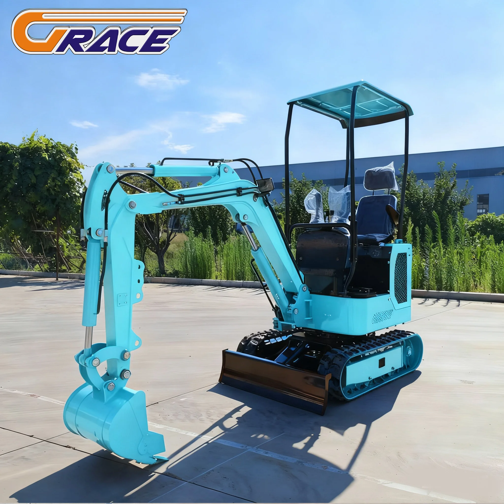 

Mini Excavators With Boom Swing 1.8 Ton 1.5 Ton 1Ton Digger Cab EPA EURO 5 Standard Digger Mini Excavator Prices Super Discount
