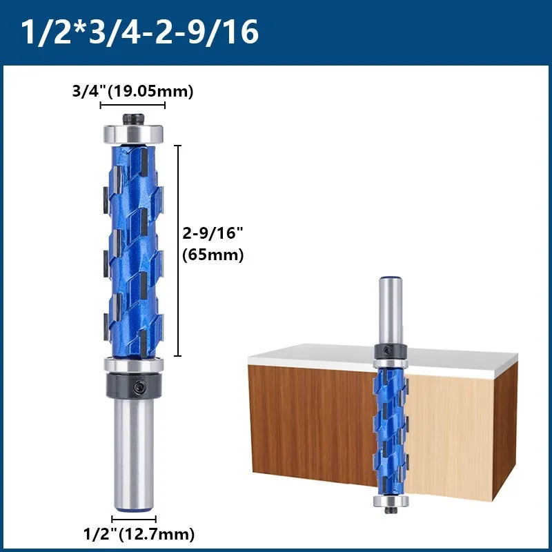 Fräser 12mm 1/2 "Schaft Bündig Trim Schaftfräser Vollhartmetall Spirale Doppellager CNC Router Bit für Holz