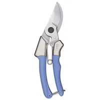 High Carbon Steel Strong Tree Branch Cutter PP Texture Antiskid Handle Garden Pruning Shears  Plant Scissors With Safety Latch