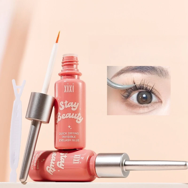 Cola forte para cílios, à prova d'água, secagem rápida, extensão de cílios postiços, maquiagem de beleza, 12ml, ferramentas de maquiagem de cílios de longa duração