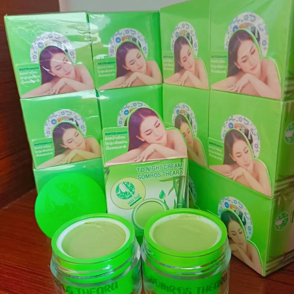 Thai Whitening, Skin-Lightening and Acne-Removing Night Cream