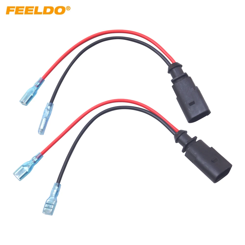 4Pair Car Special Single Plug Speaker Cable Adaptor For Volkswagen Audi Skoda Porsche Benz BMW Great Wall Wire Connectors