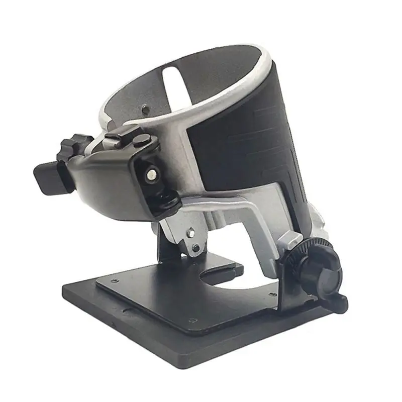 

ABVT-Aluminum Edger Base Grooving Machine Base Electric Edger Base Woodworking Trimmer Accessories
