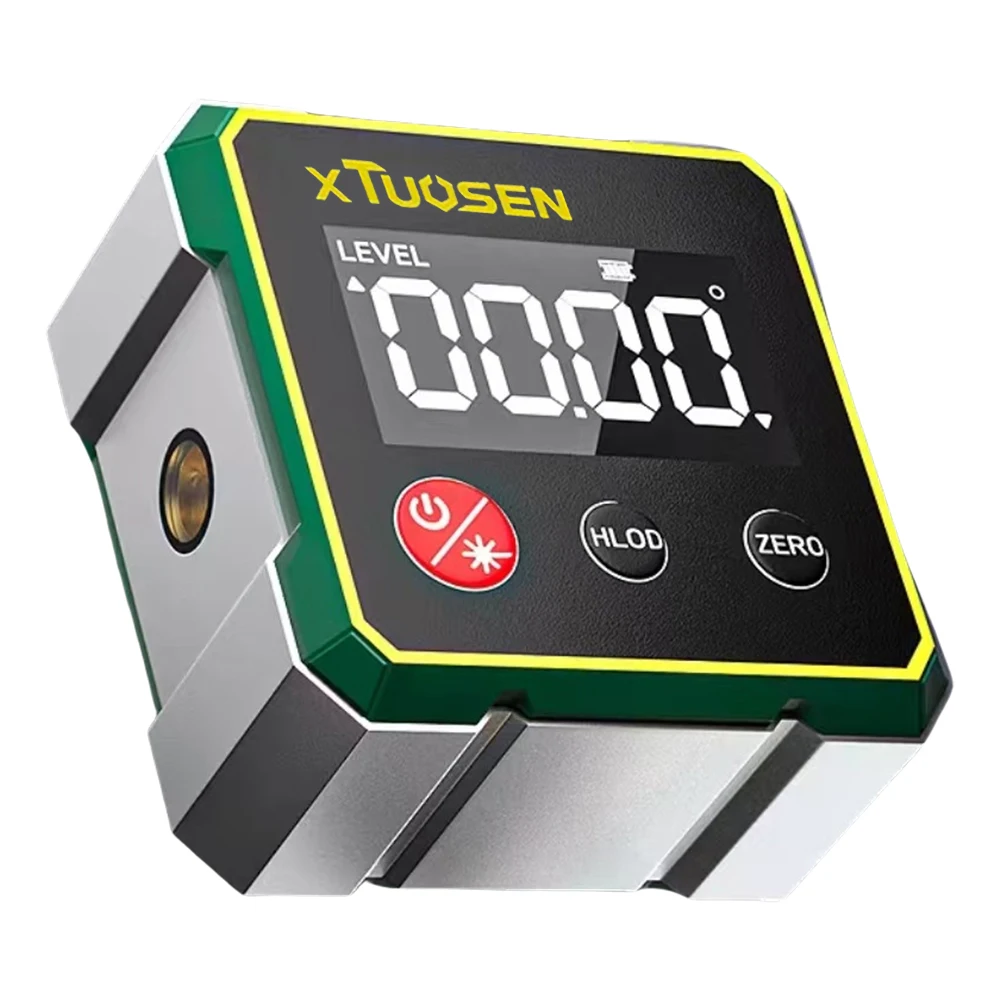 المغناطيسي الرقمية زاوية مكتشف المنقلة الميل قياس مستوى زاوية أداة قياس لطاولة النجارة المنشار تشغيل المعادن